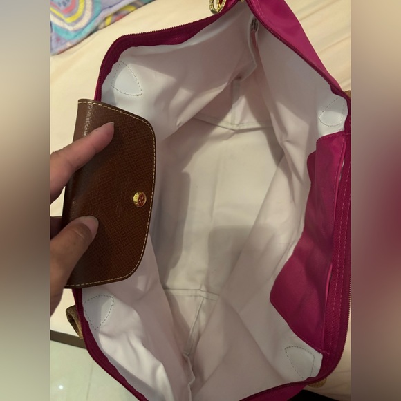 LIKE NEW LE PLIAGE ORIGINAL M TOTE BAG PINK - Picture 2 of 11